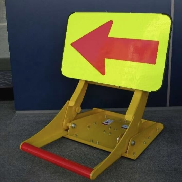 Barricades de véhicules portables HiTOMARUKUN 13,4 kg Durable léger Facile à installer pour la sécurité du contrôle du trafic