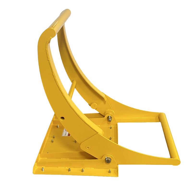 Barrière de véhicule portable pliable légère avec freinage actif pour le contrôle des véhicules à basse vitesse