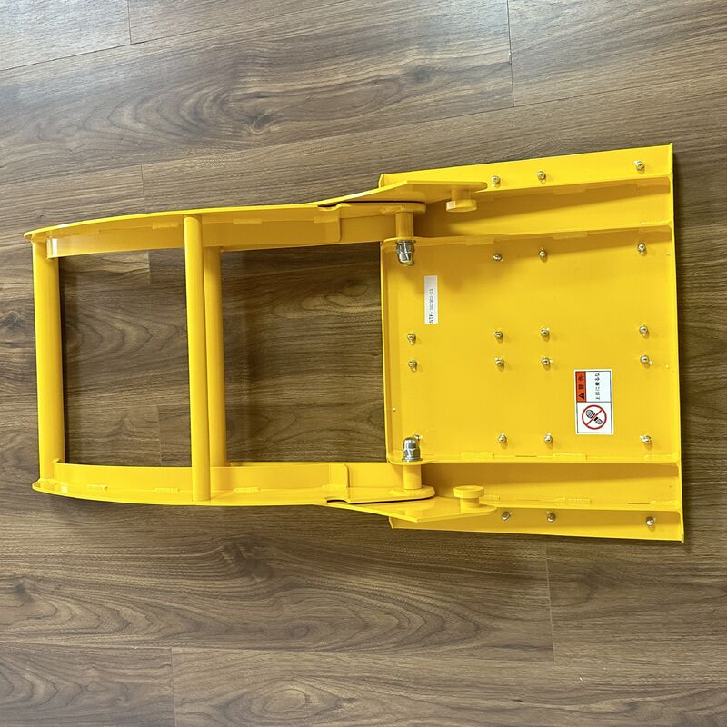 Barrière de véhicule portable pliable légère avec freinage actif pour le contrôle des véhicules à basse vitesse