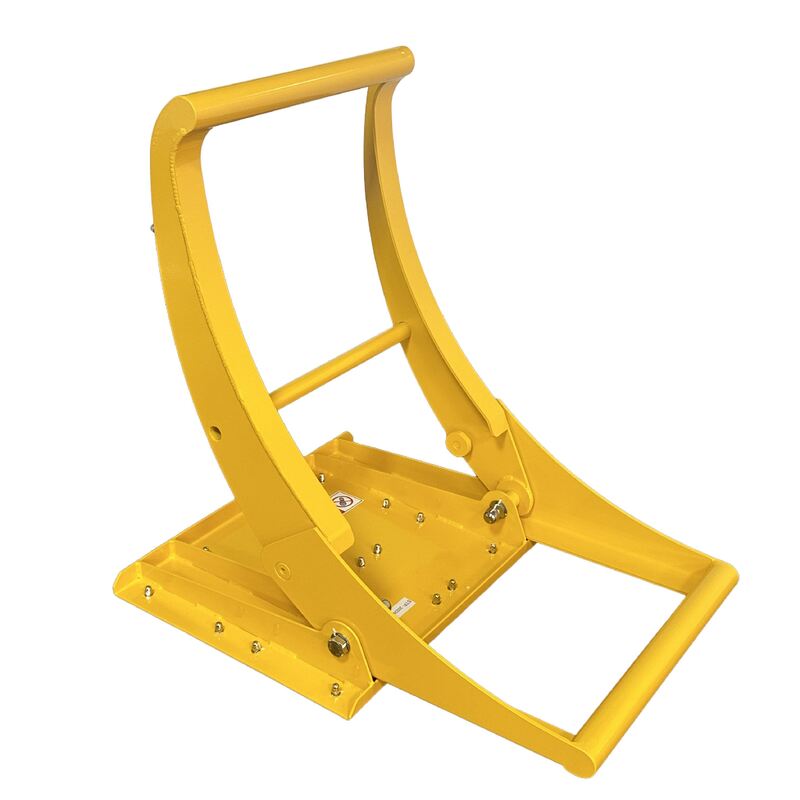 Barricades de véhicule portables pliables à revêtement en poudre avec conception légère pour un contrôle de trafic amélioré