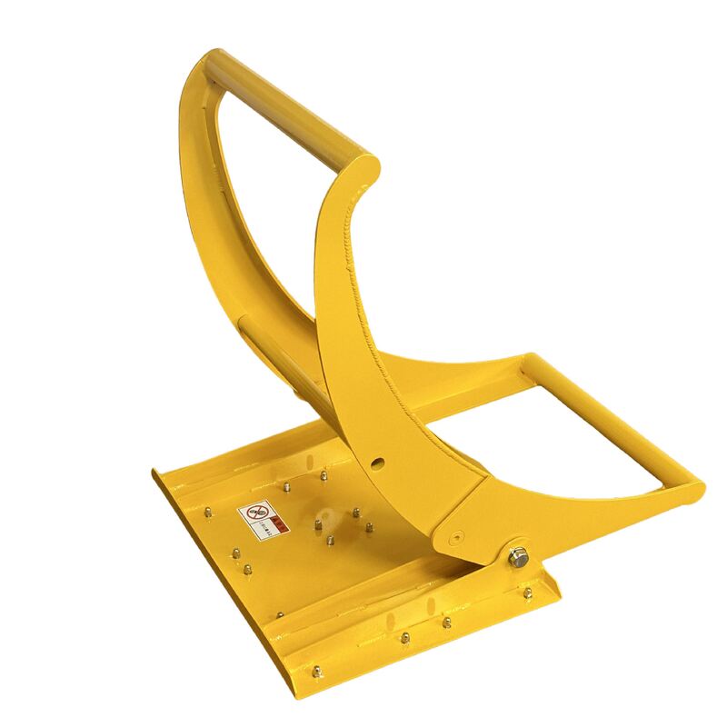 Barricade de véhicule portable en aluminium léger avec structure pliable et pulvérisation électrostatique pour la sécurité anti-collision
