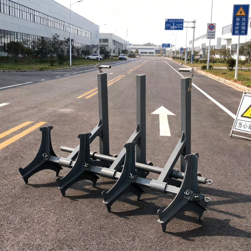 Barrière de véhicule mobile conçue pour la gestion de l'accès aux véhicules, offrant une protection physique solide et une mobilité aisée