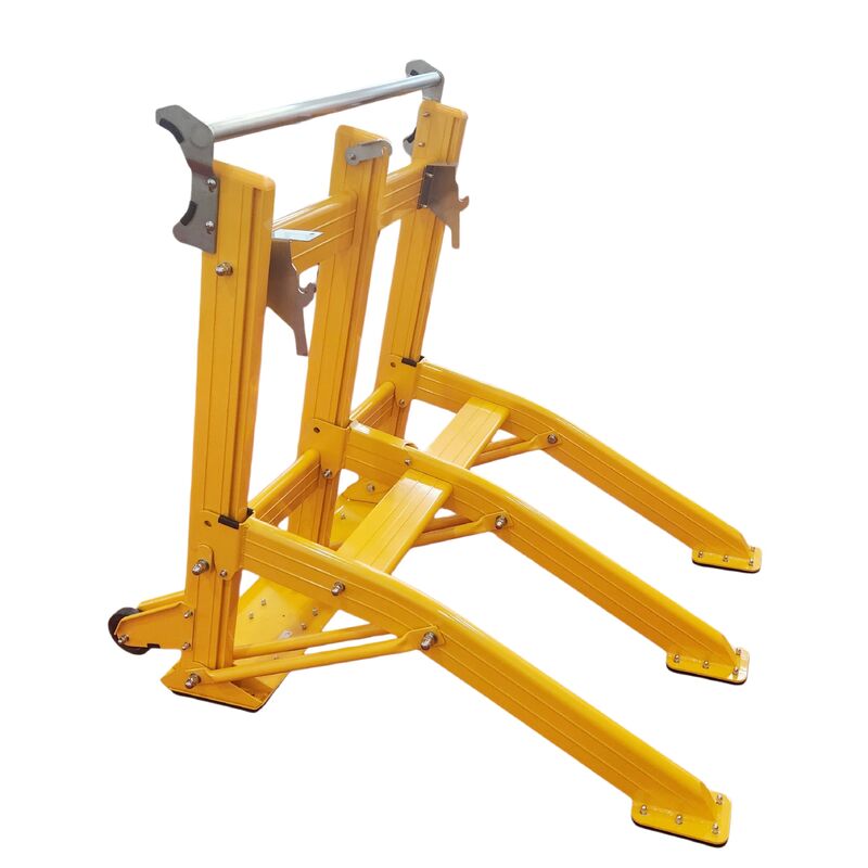 Barricades de véhicules portables en aluminium léger avec conception pliable pour le freinage à courte distance en sécurité routière