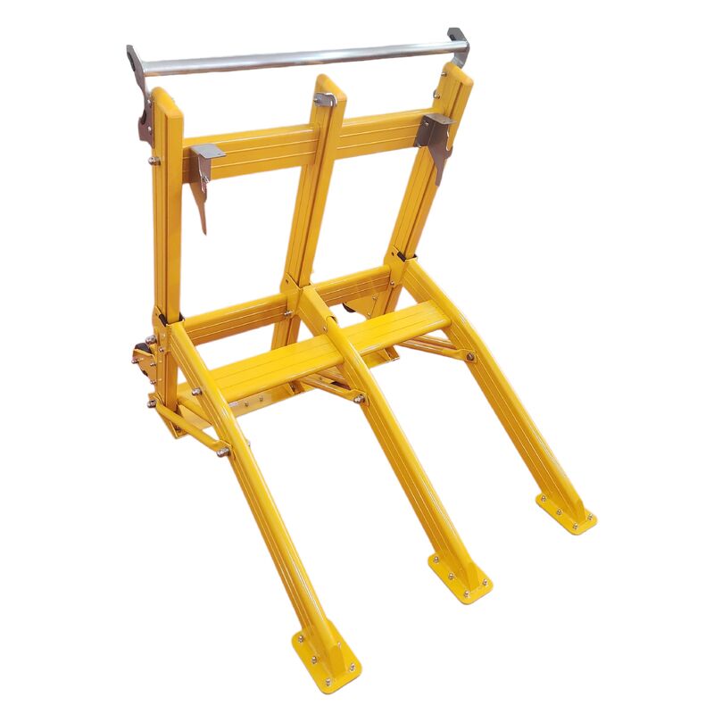 Barricade de véhicule portable léger de 25 kg avec structure pliable et distance d'arrêt de 8,7 m à 60 km/h