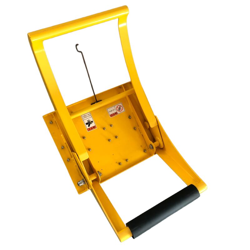 Barrière de sécurité pour véhicule pliable ultra-légère avec revêtement en poudre électrostatique pour la protection contre les collisions
