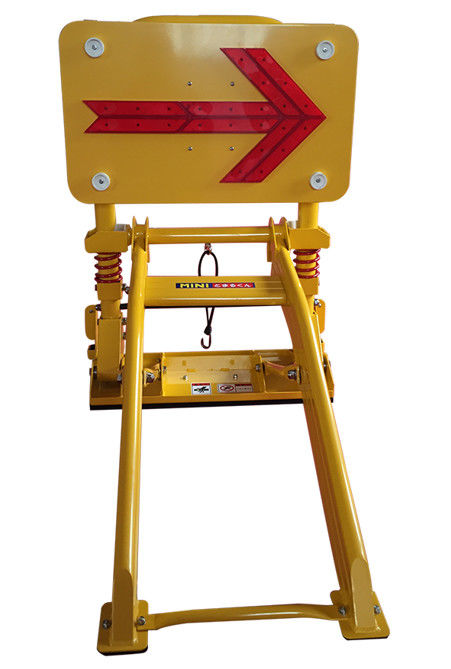 Barrière de sécurité routière pliable de 20 kg et 1040 mm de hauteur, barrière anti-collision portable pour la sécurité de la construction