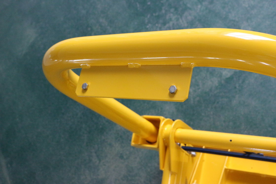 Barricade portable pliable de 660 mm de large avec pulvérisation électrostatique pour les zones de construction