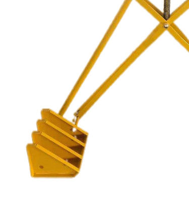 Couleur jaune de remorque d'anti dispositifs portatifs tenus dans la main en aluminium de vol