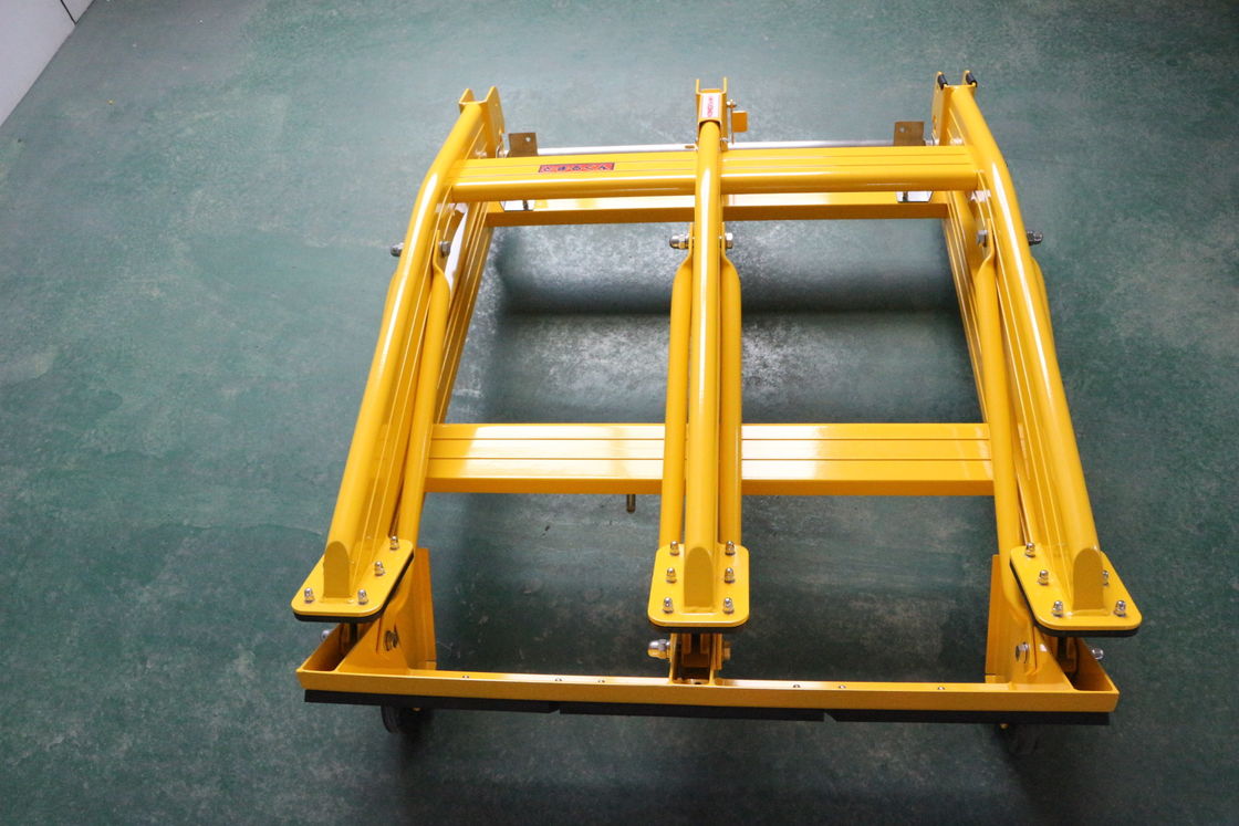Barricade de véhicule portable pliable légère de 25 kg avec pulvérisation électrostatique pour la sécurité routière