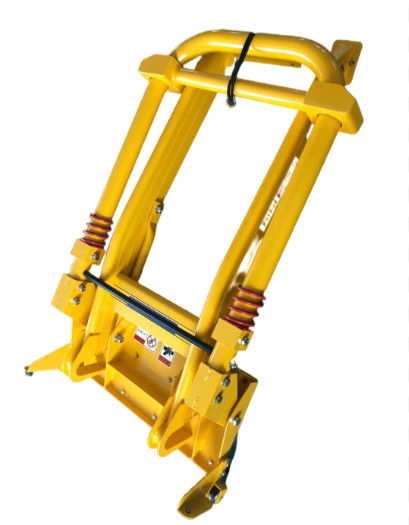 Barrière de sécurité pliable en aluminium léger avec conception à roues pour barricade de véhicule portable