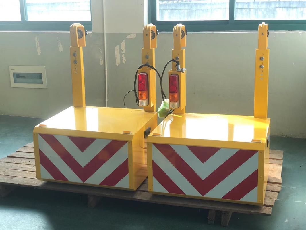 Type en aluminium de suspension d'atténuateur du trafic de camion à ordures