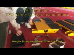 Le véhicule portatif barricade le processus productif